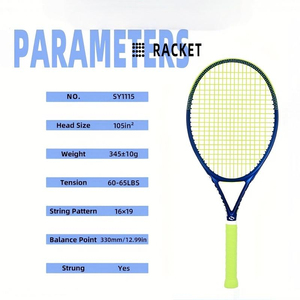 <span class=keywords><strong>Raquette</strong></span> de <span class=keywords><strong>tennis</strong></span> SALYWEE en fibre de carbone composite, 60 lb, pré-cordée, professionnelle, absorbant les chocs, pour adultes, vente en gros - Product Image 5