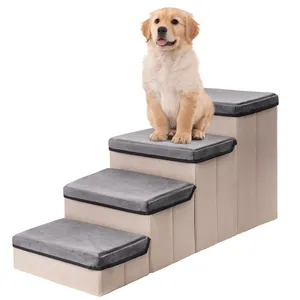 MewooFun High Quality Dog Ramp Sofa Puppy Dog Supplies Custom Dog Stairs Foldable
