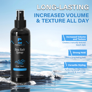 <span class=keywords><strong>Spray</strong></span> Capillaire au Sel Marin à Formulation Personnalisée sous Marque Blanche avec Tenue Moyenne et Brillance Intense pour Hommes et Femmes - Product Image 2