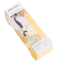 Boîtes d'Emballage de Luxe Pliables en Carton Imprimé Personnalisé pour Parfum, Coffrets Cadeaux pour Flacons de Fragrance