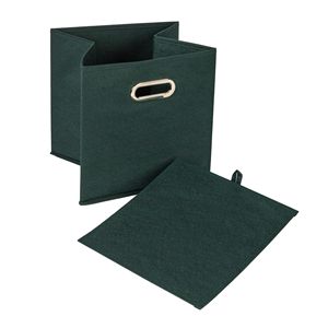 Fabric Storage <b>Cubes</b> 11inch Collapsible Storage Bins Cubby Storage <b>Baskets</b> for Organizing - Product Image 4