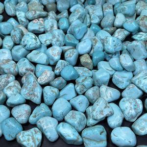 도매 광택 치유 바위 석영 청록색 칩 거친 돌 보석 장식 크리스탈 텀블링 돌 - Product Image 2