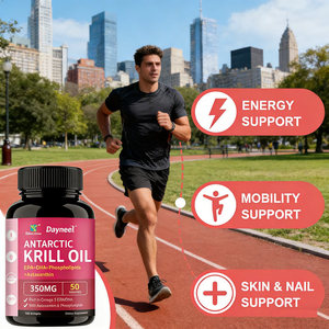 Cápsulas de Aceite de Krill Antártico Wins Town OEM para la Salud del <span class=keywords><strong>Cerebro</strong></span>, las Articulaciones y la Piel, Beneficioso para la Memoria Cerebral y Antioxidante - Product Image 2
