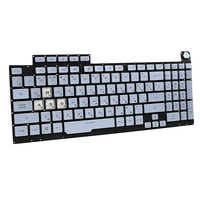 Clavier russe G731 pour ordinateur portable ASUS ROG Strix G17 G731 G731GU G731GW 0KN1-912BG11 0KNR0-661LBG00 RU Clavier argenté