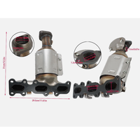 Paire de convertisseurs catalytiques de collecteur d'échappement pour Ford Explorer 3.5L V6 2011-2019 OE BB5Z5E212B BB5Z5E212C, ajustement direct, sans kit anti-erreur de code (CEL)