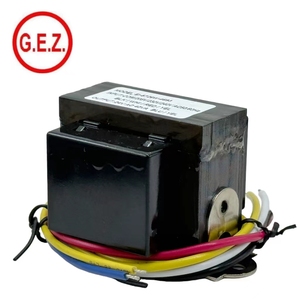 Transformador de Baja Frecuencia de Cobre Puro Personalizado <span class=keywords><strong>GEZ</strong></span>, Transformador EI57 de 220V a 12V - Product Image 1
