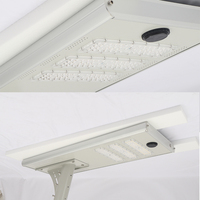 Lampadaire Solaire LED 400W IP65 au Design Moderne, Allumage/Extinction Automatique, Étanche pour Jours Nuageux et Pluvieux