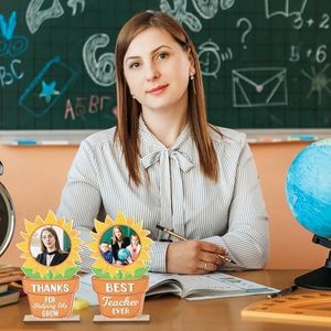 Khung ảnh-2 món quà cảm ơn bạn đã giúp tôi phát triển, Bảng khung ảnh giáo viên cuối năm - Product Image 5