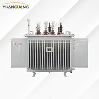 Transformateur de puissance haute tension 150 kVA, tension d'entrée 11 kV, sortie triphasée, fréquence 50/60 Hz