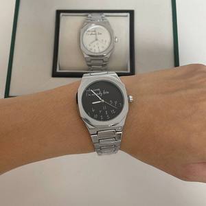 Orologio da Polso al Quarzo in Acciaio Inossidabile Ottagonale con Slogan Divertente, Quadrante Irregolare con Numeri Unici e Citazioni Umoristiche, Ideale per Regalo e Uso Quotidiano - Product Image 6