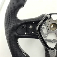 Volant sport en fibre de carbone véritable, très demandé, pour Infiniti Q50, mise à niveau Plug-and-Play, volant de voiture modifié