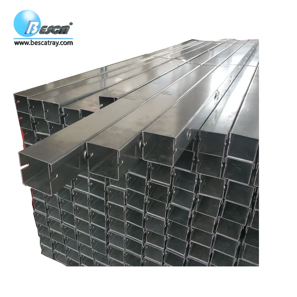 Cable Trunking Besca Manufacturer Galvanized Cable Trunking Wireway