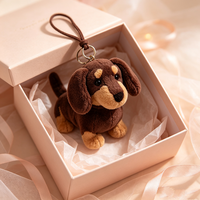 En gros, Porte-clés mignon en peluche de personnage de dessin animé pour machine à griffes