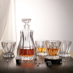 <span class=keywords><strong>Carafe</strong></span> à whisky <span class=keywords><strong>en</strong></span> verre transparent et <span class=keywords><strong>cristal</strong></span> de style vintage pour bar ou salle à manger. - Product Image 3