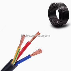 1.5mm 2.5mm 4mm 6mm 유연한 원형 전기 멀티 코어 3코어 PVC 절연 전선 Rvv 케이블 및 전선 제조업체 - Product Image 4