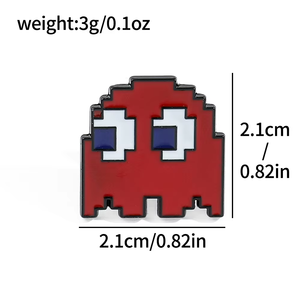 Broche en métal noir teint en gros de conception de bouton de <span class=keywords><strong>dessin</strong></span> <span class=keywords><strong>animé</strong></span> mignon épinglettes en émail doux - Product Image 6