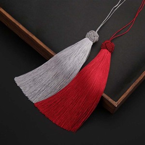 Grand 14cm bricolage <span class=keywords><strong>noeud</strong></span> <span class=keywords><strong>chinois</strong></span> accessoires à la main ananas capuchon gland pointe haute qualité longue pointe <span class=keywords><strong>boule</strong></span> à vis - Product Image 4