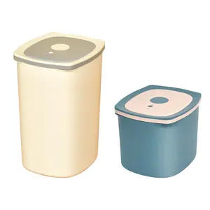 전동 11L 플라스틱 밀폐형 고양이 강아지 사료통 스마트 진공 밀봉 반려동물 식품 보관 컨테이너 박스 BSCI 애완동물 그릇 피더 - Product Image 1