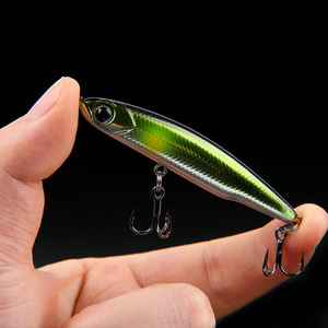 Venta caliente <span class=keywords><strong>tres</strong></span> anzuelos lápiz señuelo capacidad de fundición de larga distancia agua dulce lubina pesca ríos lagos hecho Metal plástico - Product Image 6