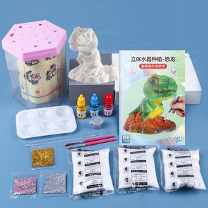 Kit de Cultivo de Cristales de Dinosaurios OEM, Juego de Arte y Manualidades para Niños, Juguete STEM DIY, Experimento Químico de Cultivo de Cristales, Kits de <span class=keywords><strong>Ciencia</strong></span> - Product Image 2