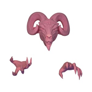 ของตกแต่งผนังรูปหัวกระทิงเรซิ่น สีดำ สไตล์เรียบง่าย ของตกแต่งบ้าน ของขวัญ ของประดับตกแต่งภายในและภายนอก - Product Image 3