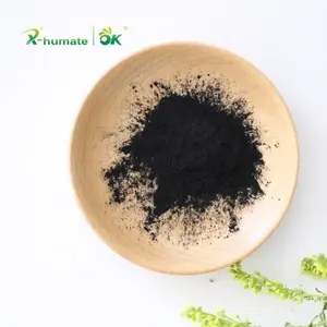 X-humate Lignite Source Humic Acid Potassium 55% Powder alta água solúvel Potash Alum Powder