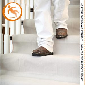 Lona Protectora Antideslizante Stay Put Canvas Plus de 4x12 Pies para Protección de Pisos - Product Image 3