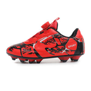 Chaussures <span class=keywords><strong>de</strong></span> football pour enfants à tige synthétique, pour élèves du primaire, avec boucle rotative, crampons TF, faciles à enfiler pour l'entraînement - Product Image 5