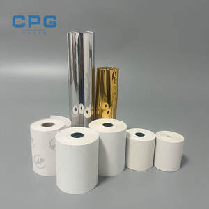 Papel Térmico para Impresora A4 de Alta Calidad, Libre de BPA, para Cajeros Automáticos/TPV, 80x80 mm, Marca CPG, Modelo 9884, Material PET, Papel para Cajas Registradoras - Product Image 1