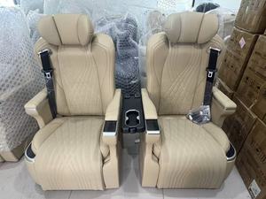 Sièges de capitaine universels en cuir de luxe pour Sprinter Van, avec massage et ventilation, fauteuil pivotant compatible Vito pour véhicule professionnel - Product Image 2
