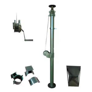 Mástil Telescópico para Cámara de 6m 5m 4m 30kg para Monitor CCTV - Product Image 3