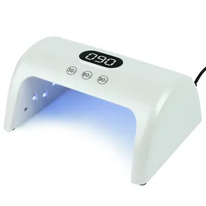 Jimdoa-beyaz UV LED tırnak lambası, UV jel kürleme lambası, hafif kurutucu, 2022 yeni öğe, 30W