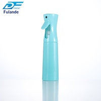 Fabricant transfrontalier, vente en gros, pompe à pulvérisation continue colorée en PP+PET de 200,300 ml, brume fine haute pression, hydratante