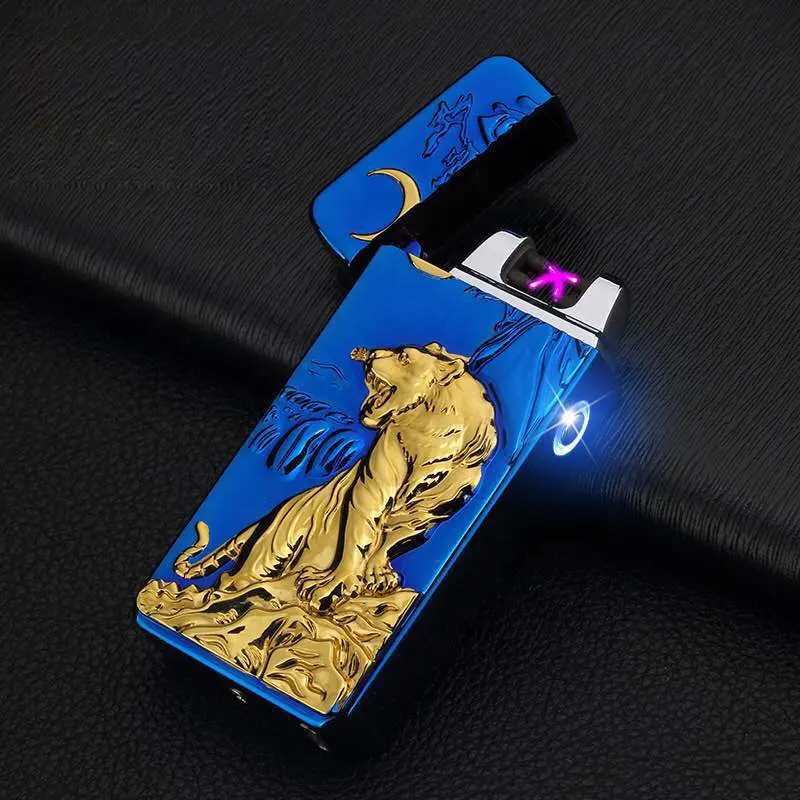 Fren USB Plasma Lighter พิมพ์โลโก้ฟรีบุหรี่ไฟแช็กราคาโรงงาน