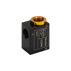 วาล์วไอเสีย QE-03 วาล์วปลดเร็วแบบนิวแมติก 0.8Mpa สำหรับกระบอกสูบ - Product Image 1