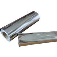 Film d'aluminium laminé moderne à réflectivité 97 %, certifié CE, en tissu tissé pour doublure de conteneur, écologique et résistant au feu