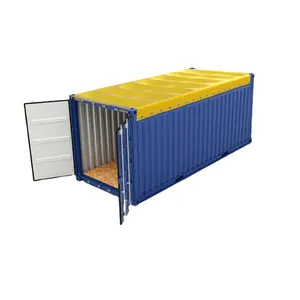 Belgian Stock Logistics Container Used 40HC Cargo Open Top Container 20ft 40ft High Cube Shipping Containers 40ft HC for Sale