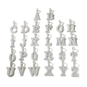Collar <span class=keywords><strong>con</strong></span> Colgante de <span class=keywords><strong>Inicial</strong></span> Individual <span class=keywords><strong>Grande</strong></span> <span class=keywords><strong>con</strong></span> Incrustaciones de Diamantes de Imitación, Chapado en Oro, Joyería Hip Hop, <span class=keywords><strong>Cadena</strong></span> de Cuerda <span class=keywords><strong>con</strong></span> Circonitas para Hombres y Mujeres - Product Image 6