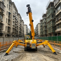 Grue araignée électrique 5t de premier ordre pour la construction en intérieur, à faible bruit et zéro émission