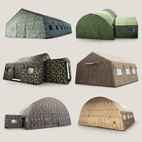 Tenda Bingkai Penjualan Langsung (Model Ridge) - Kain Oxford Tahan Air (3000mm+) Dapat Digunakan Empat Musim Ukuran 30m/80m Lipat untuk Luar Ruangan