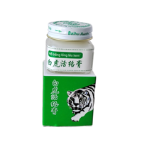 Vente flash 100% original 20g flacon en verre crème essentielle au menthol Tigre blanc