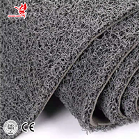Tapis de sol en PVC classique, coloré, réversible, fabriqué à la machine, antidérapant, lavable, résistant aux taches, avec support en mousse, pour hôtel