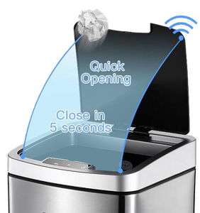 Capteur de mouvement automatique, <span class=keywords><strong>poubelle</strong></span> intelligente, recyclage, capteur, <span class=keywords><strong>poubelle</strong></span> dans les déchets, <span class=keywords><strong>poubelle</strong></span>, <span class=keywords><strong>poubelle</strong></span>, poussière, pour la cuisine domestique - Product Image 4