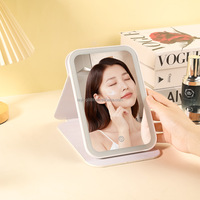 Lampe LED intelligente pour dortoir étudiant, petite lumière d'appoint de bureau, miroir de maquillage pour chambre de filles, coiffeuse