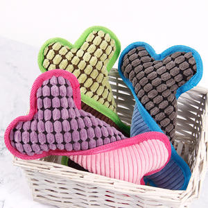 Juguetes de Peluche con Forma de Hueso para Perros Pequeños y Medianos, Juguete Masticable para Cachorros, Hueso Interactivo con Sonido para Perros - Product Image 4