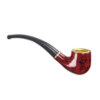 Pipe à fumer en résine, mini, portable, compacte, pour novices, avec technique de miroir, pour la vente en gros aux boutiques de fumeurs