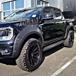 GZDL4WD 4x4 Accessoires d'extérieur de voiture ABS Fender Flares pour Ranger T9 XLT <span class=keywords><strong>XLS</strong></span> XL SPORT Wildtrak 2022 + Wheel Arches Fender Flares - Product Image 2