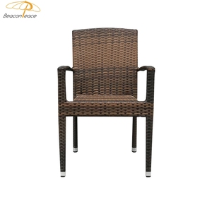 Silla monobloque apilable <span class=keywords><strong>terraza</strong></span> <span class=keywords><strong>sillones</strong></span> <span class=keywords><strong>de</strong></span> lujo sillón <span class=keywords><strong>de</strong></span> ratán <span class=keywords><strong>de</strong></span> estilo tradicional para restaurante - Product Image 2