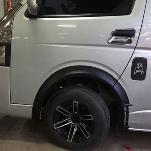 Accesorios para Automóviles al por Mayor, Guardabarros Negros de ABS para Toyota Hiace 2015 - Product Image 4