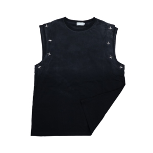 Camisetas sin mangas vintage para hombre, personalizadas al por mayor, 100% algodón, lavado ácido, peso pesado, ecológicas - Product Image 3